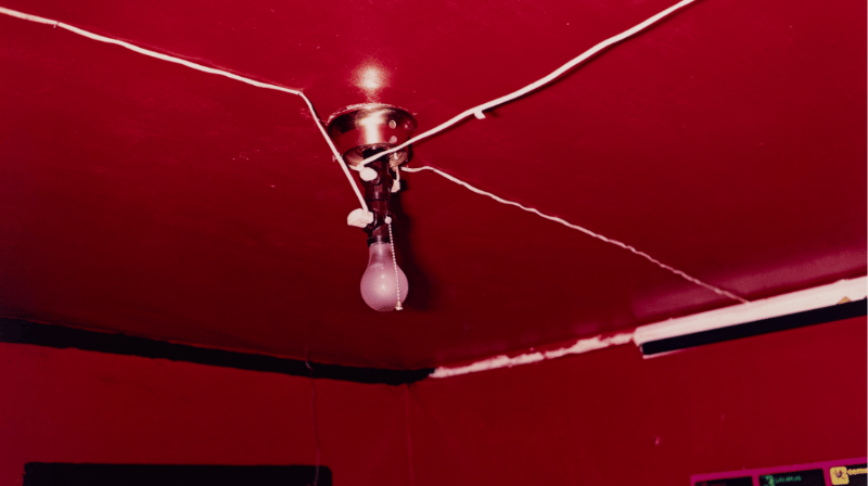 Red Ceiling by William Eggleston